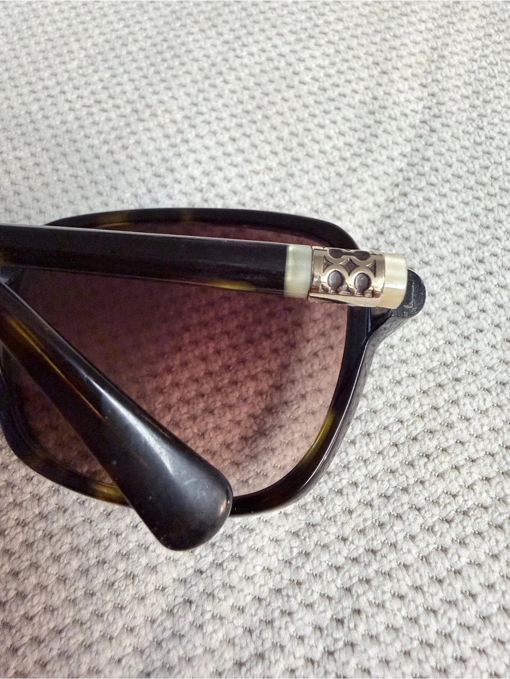 Coach Autumn S8034 Tortoise Brown Gradient Sunglasses Women’s